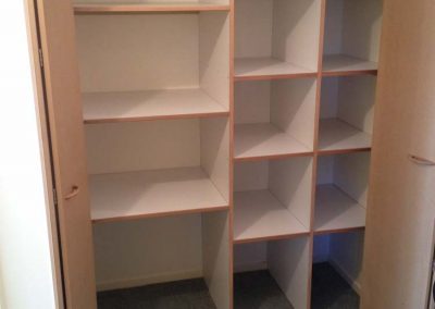 Custom Wardrobe shelving