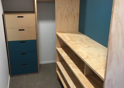 Walk in Custom Wardrobe Shelving